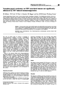 Cover page: Nasopharyngeal carcinoma: an EBV-associated tumour not significantly influenced by HIV-induced immunosuppression