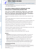 Cover page: Associations between Ambient Air Pollutants and Clonal Hematopoiesis of Indeterminate Potential.