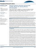 Cover page: Chemistry‐turbulence interactions and mesoscale variability influence the cleansing efficiency of the atmosphere