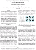 Cover page: Symmetry as a Representation for Intuitive Geometry?