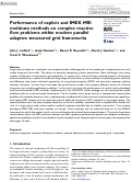 Cover page: Performance of explicit and IMEX MRI multirate methods on complex reactive flow problems within modern parallel adaptive structured grid frameworks