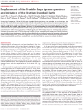 Cover page: Emplacement of the Franklin large igneous province and initiation of the Sturtian Snowball Earth