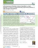 Cover page: 2‑Bromopropionyl Esterified Cellulose Nanofibrils as Chain Extenders or Polyols in Stoichiometrically Optimized Syntheses of High-Strength Polyurethanes