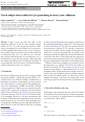 Cover page: Novel subjet observables for jet quenching in heavy-ion collisions