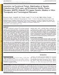 Cover page: Cytochrome P450 endoplasmic reticulum-associated degradation (ERAD): therapeutic and pathophysiological implications