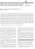 Cover page: Hepatic and renal lesions in sheep intoxicated with Urochloa hybrid Mulato II in Argentina.