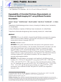 Cover page: Repeatability of Choroidal Thickness Measurements on Enhanced Depth Imaging Optical Coherence Tomography Using Different Posterior Boundaries