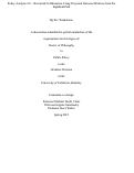 Cover page: Policy Analysis 2.0 - Structured Collaboration Using Projected Outcome Matrices from the Eightfold Path