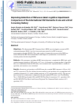 Cover page: Improving Detection of HIV-Associated Cognitive Impairment