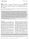 Cover page: Bisphosphonate conjugation enhances the bone-specificity of NELL-1-based systemic therapy for spaceflight-induced bone loss in mice