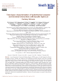 Cover page: Time-lapse characterization of hydrothermal seawater and microbial interactions with basaltic tephra at Surtsey Volcano