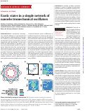 Cover page: Exotic states in a simple network of nanoelectromechanical oscillators.