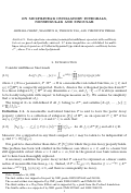 Cover page: On multilinear oscillatory integrals, nonsingular and singular