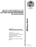 Cover page: Aircraft Measurements of the Impacts of Pollution Aerosols on Clouds and Precipitation over the Sierra Nevada