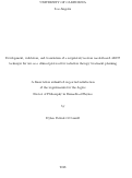 Cover page: Development, validation, and translation of a respiratory motion model-based 4DCT technique for use as a clinical protocol for radiation therapy treatment planning