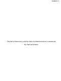 Cover page: The Fall of Democracy and the Rise of Authoritarianism in Venezuela