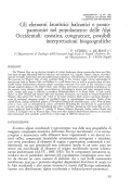 Cover page: Gli elementi faunistici balcanici e ponto-pannonici nel popolamento delle Alpi Occidentali: casistica, congruenze, possibili interpretazioni biogeografiche