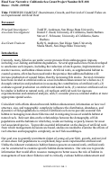 Cover page: Fisheries Habitat: Recruitment, Growth, and Survival of Coastal Fishes on an Experimental Artificial Reef