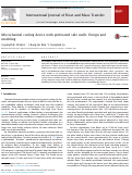 Cover page: Microchannel cooling device with perforated side walls: Design and modeling