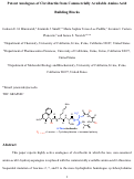 Cover page of Potent Analogues of Clovibactin from Commercially Available Amino Acid Building Blocks.