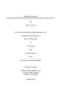 Cover page: Mapping the passions: Toward a high-dimensional taxonomy of emotional experience and expression