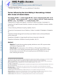 Cover page: Factors influencing decision making in neonatology: inhaled nitric oxide in preterm infants