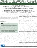 Cover page: An Online Geographic Data Visualization Tool to Relate Preterm Births to Environmental Factors.