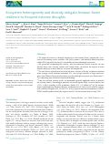 Cover page: Ecosystem heterogeneity and diversity mitigate Amazon forest resilience to frequent extreme droughts