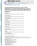 Cover page: Revisiting Epidermal Growth Factor Receptor (EGFR) Amplification as a Target for Anti-EGFR Therapy: Analysis of Cell-Free Circulating Tumor DNA in Patients With Advanced Malignancies