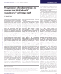 Cover page: Progression of endometriosis to cancer: too MUCh FoxP3+ regulatory T-cell response?