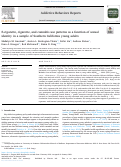 Cover page: E-cigarette, cigarette, and cannabis use patterns as a function of sexual identity in a sample of Southern California young adults.