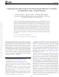 Cover page: Comparing Daily Physiological and Psychological Benefits of Gratitude and Optimism Using a Digital Platform