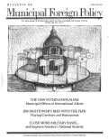 Cover page: Bulletin of Municipal Foreign Policy - Spring 1989