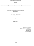 Cover page: Dynamical Methods in Spectral Theory of periodic Schrödinger Operators with Random Noise