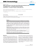 Cover page: CD1a expression in psoriatic skin following treatment with propylthiouracil, an antithyroid thioureylene