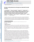 Cover page: De Novo Coding Variants Are Strongly Associated with Tourette Disorder.