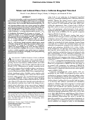 Cover page: Nitrate and sediment fluxes from a California rangeland watershed