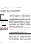 Cover page: Artificial urinary sphincter placement in compromised urethras and survival: A comparison of virgin, radiated and reoperative cases