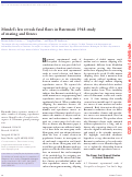 Cover page: Mendel’s law reveals fatal flaws in Bateman’s 1948 study of mating and fitness