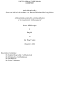 Cover page: Radical Relationality: Genre and Affect in Asian American Historical Fiction of the Long Sixties