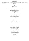 Cover page: Reanimated City: A Spatial Analysis of State Rule, Rupture, and Repurposing in Phnom Penh, Cambodia (1979-1993)