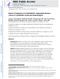 Cover page: Impact of Pregnancy on Hidradenitis Suppurativa Disease Course: A Systematic Review and Meta-Analysis