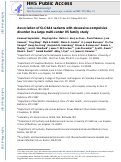 Cover page: Association of SLC6A4 variants with obsessive-compulsive disorder in a large multicenter US family study