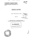 Cover page: INTERPRETATION OF ELLIPSOMETER OBSERVATIONS OF ANODIC FILMS