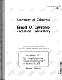 Cover page: DETERMINATION OF THE ATOMIC ELECTRON BINDING ENERGIES IN ELEMENT 97