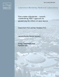 Cover page: Non-routine adjustments – towards standardizing M&amp;V approach for quantifying the effects of static factors