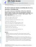 Cover page: The Chronic Lymphocytic Leukemia Comorbidity Index (CLL-CI): A Three-Factor Comorbidity Model.