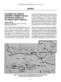 Cover page: Geographic and Temporal Variability of Middle Holocene Red Abalone Middens on San Miguel Island, California