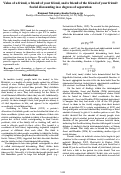 Cover page: Value of a friend, a friend of your friend, and a friend of the friend of your friend:Social discounting in n degrees of separation