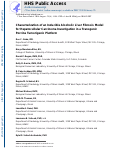 Cover page: Characterization of an Inducible Alcoholic Liver Fibrosis Model for Hepatocellular Carcinoma Investigation in a Transgenic Porcine Tumorigenic Platform